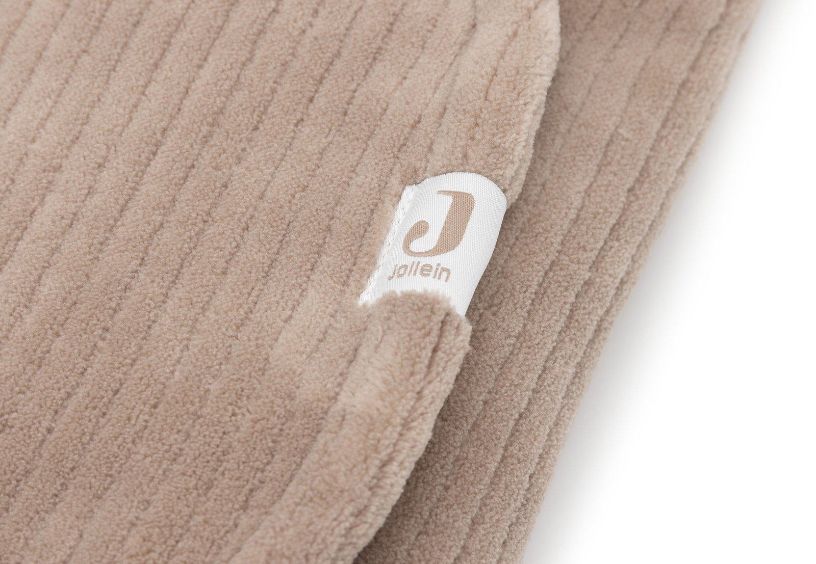 Jollein Omlottåkpåse Bunny Cloudy Rib Milky Coffee