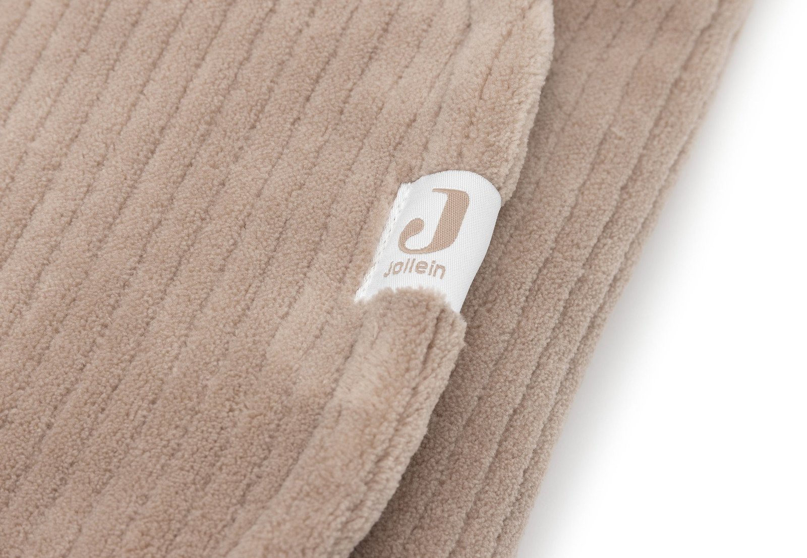 Jollein Omlottåkpåse Bunny Cloudy Rib Milky Coffee