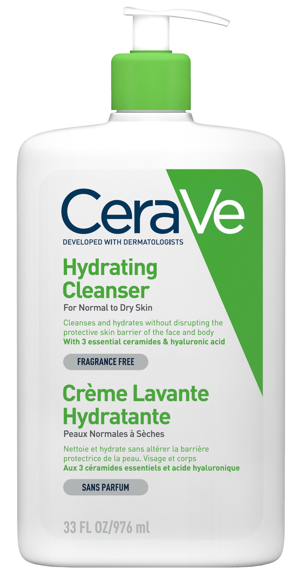 CeraVe Hydrating Cleanser 976 ml