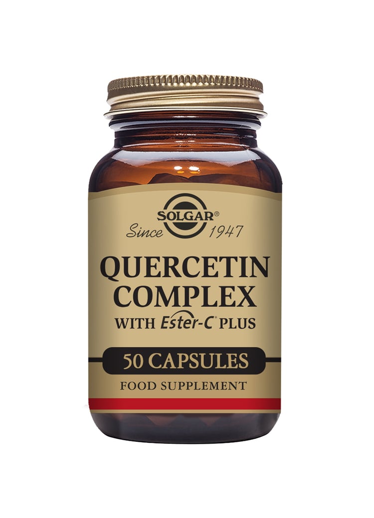 Solgar Quercetin Complex With Ester-C Plus 50 kapslar