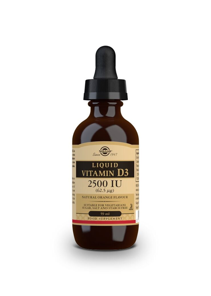 Solgar Vitamin D3 flytande 2500 IU