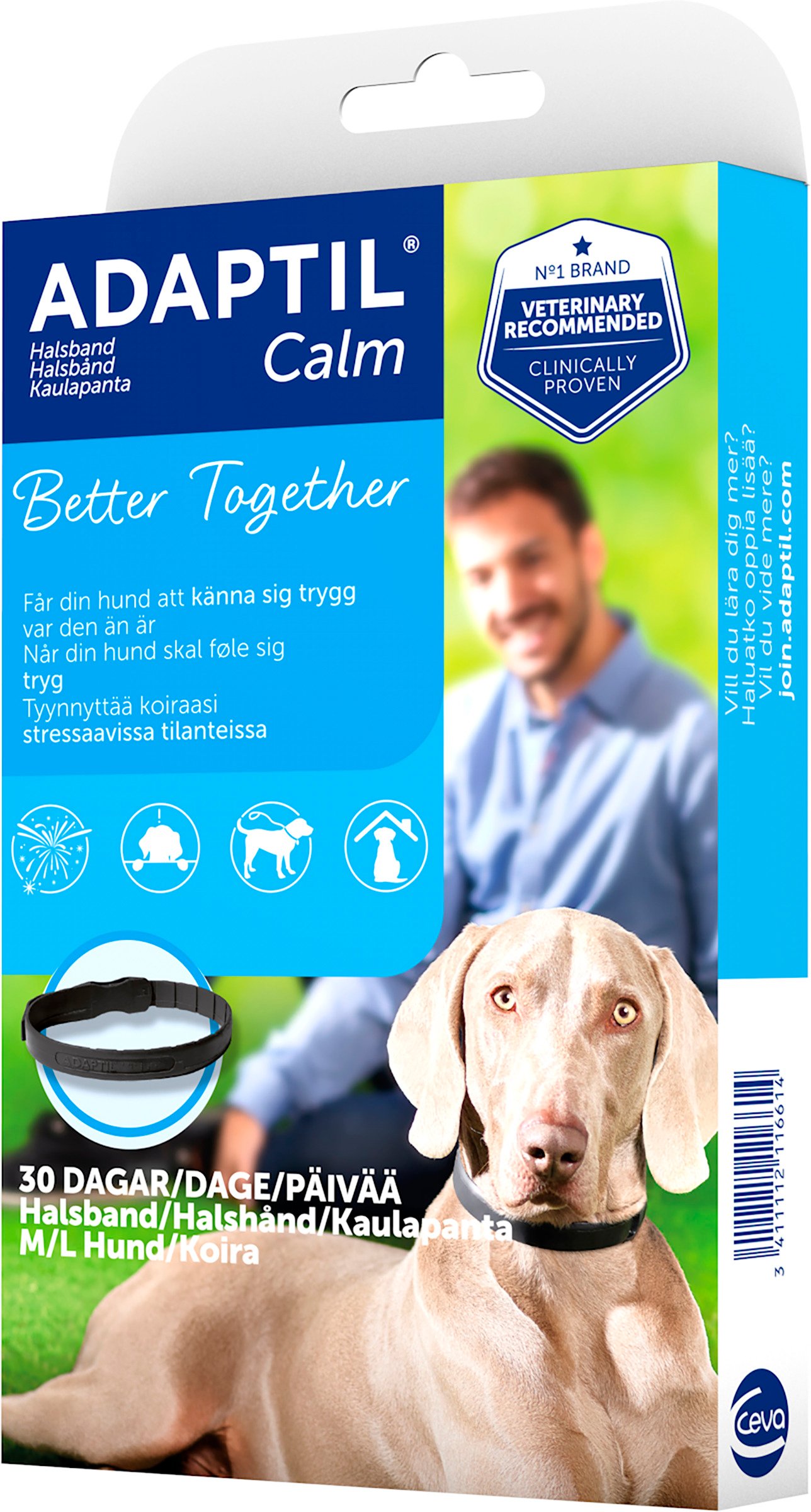 Adaptil Calm On The Go Halsband M/L