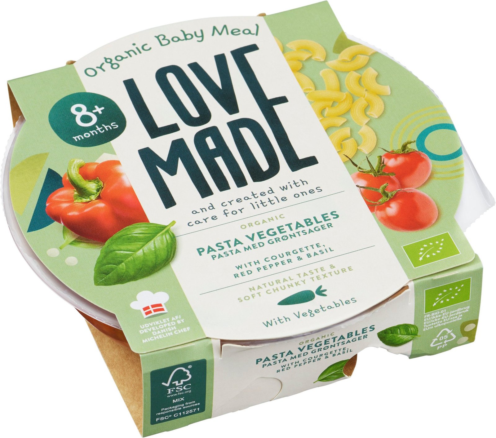 LoveMade Pasta & Grönsaker 185 g