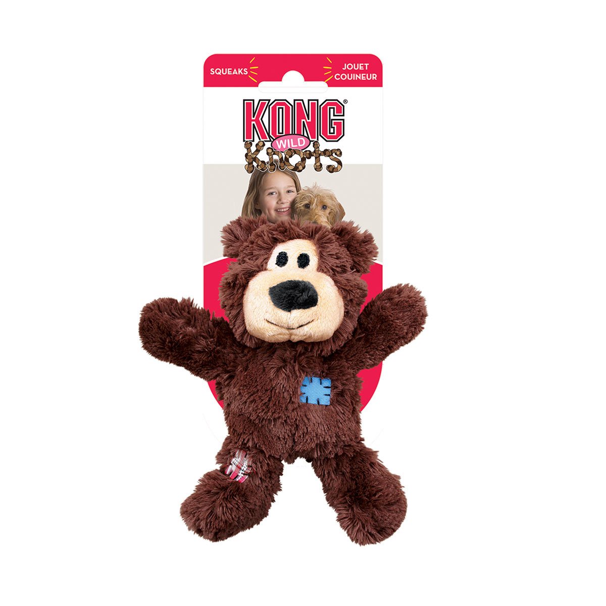 KONG Wild Knots Björnar Mix XL 30x28x10 cm