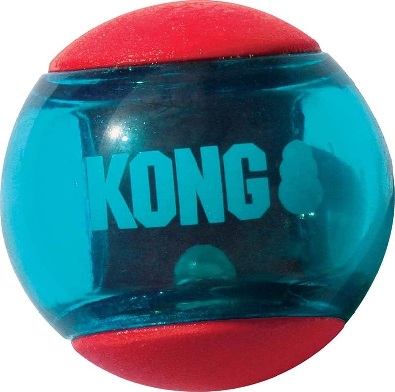 KONG Squeezz Actionball Red S 3 st 5 cm