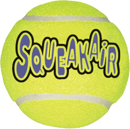 KONG Airdog Squeakair Tennisboll L 8 cm