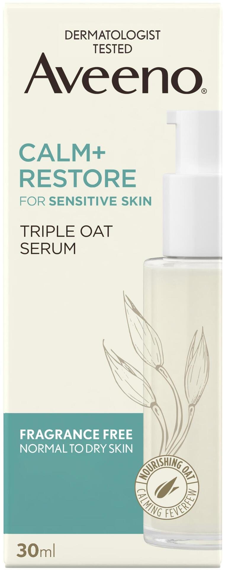 Aveeno Calm+Restore Triple Oat Serum 30 ml