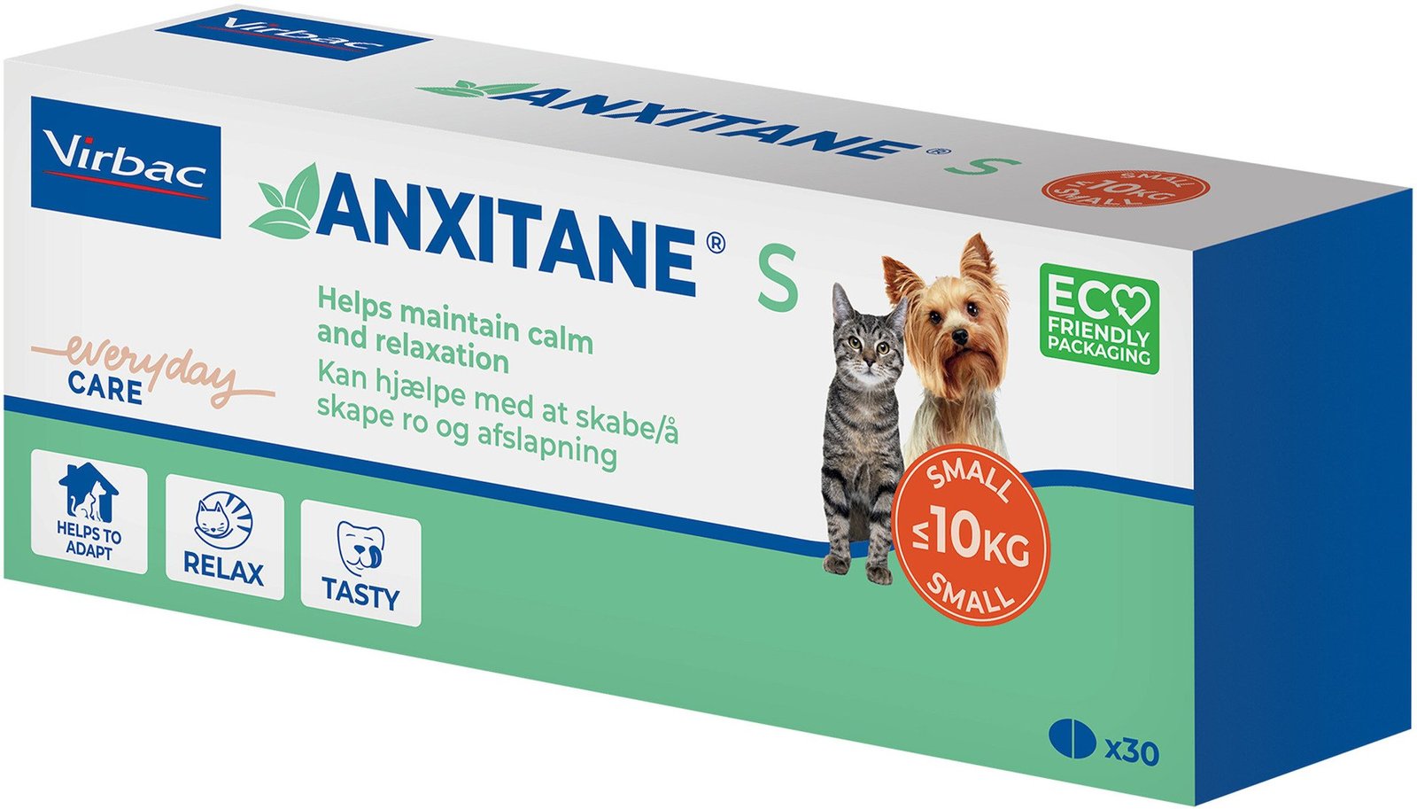 Virbac Anxitane S Tablett till Katter & Små hundar 30 st