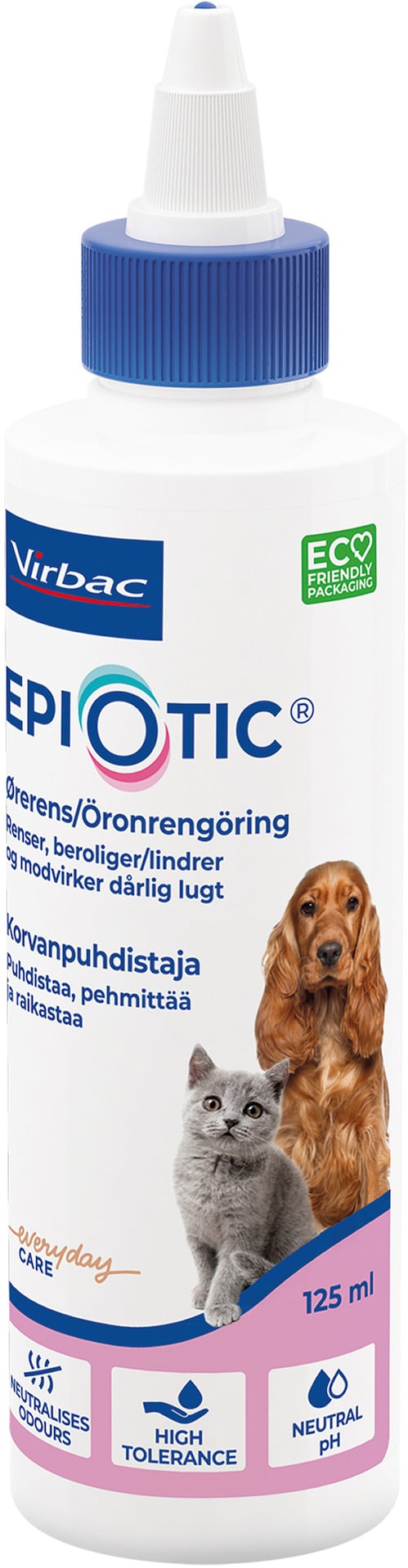 Virbac EpiOtic Öronrengöring till hund och katt 125 ml