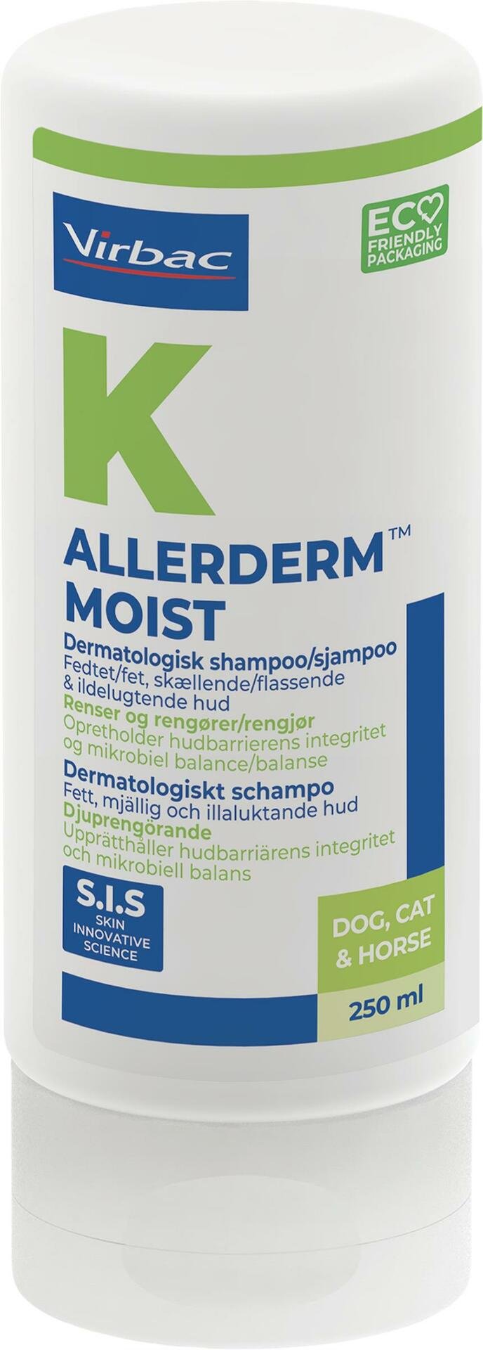 Virbac Allerderm Moist Schampo 250 ml