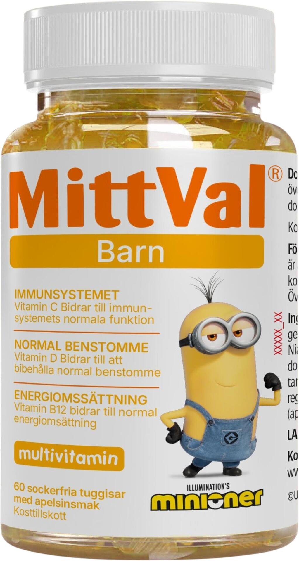 MittVal Barn Minioner 60 st