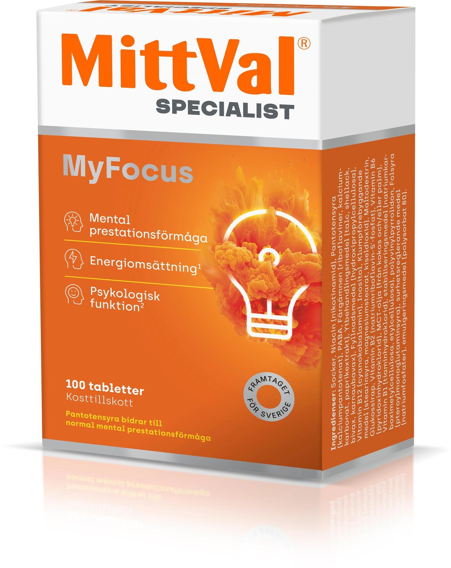 MittVal MyFocus 100 st