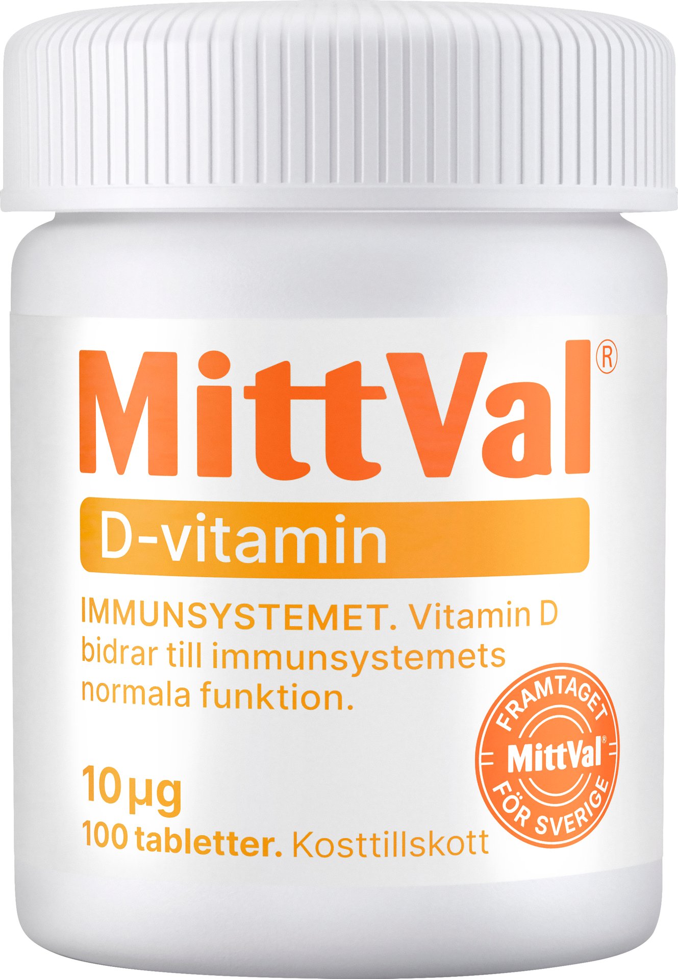MittVal D-vitamin 100 st