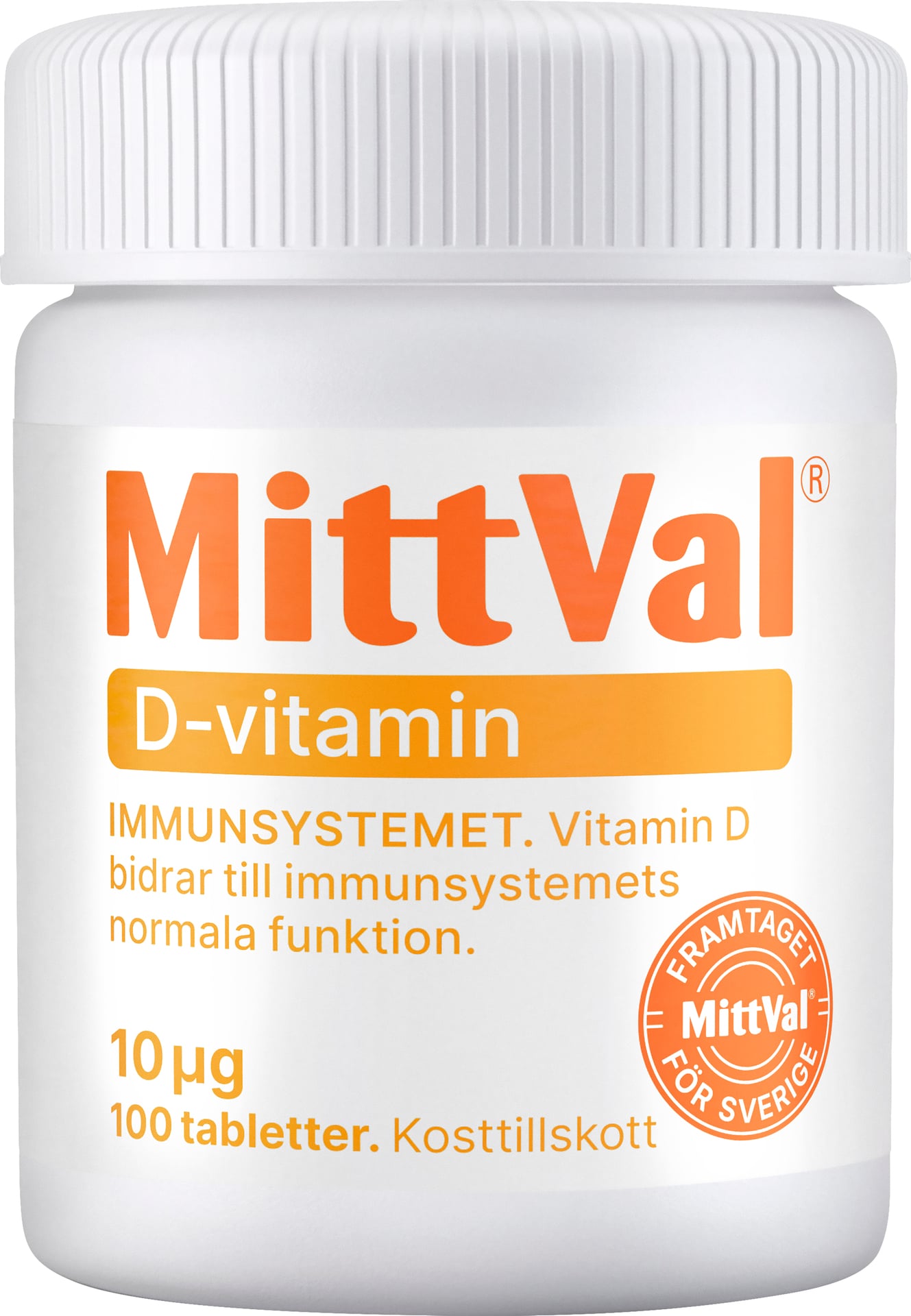 MittVal D-vitamin 100 st
