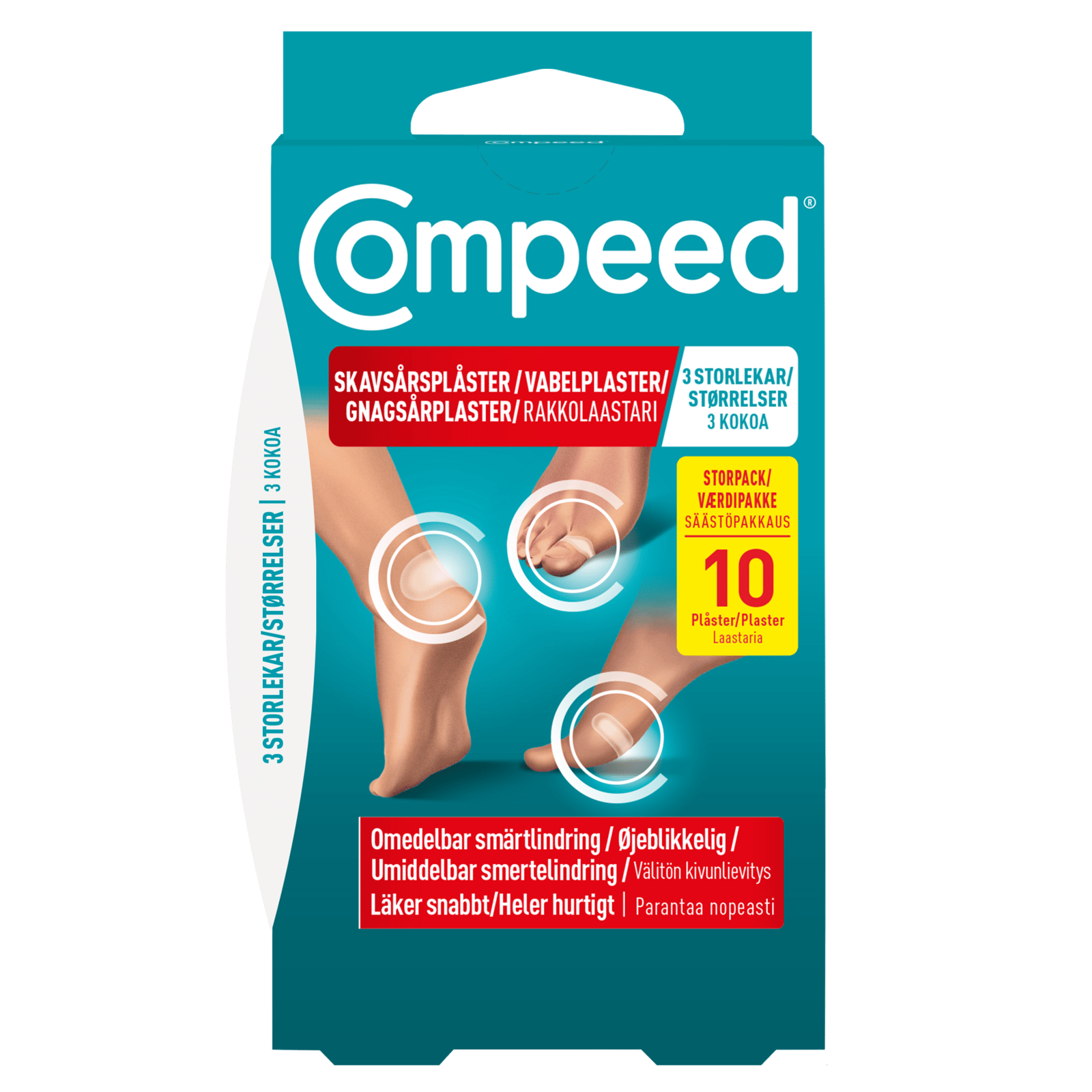 COMPEED Skavsårsplåster Mix 10 st