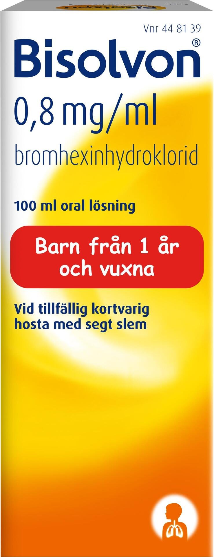 Bisolvon Oral Lösning 0,8 mg/ml 100 ml