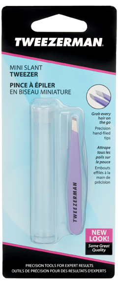 TWEEZERMAN Mini Slant Tweezer Blooming Lilac 1st