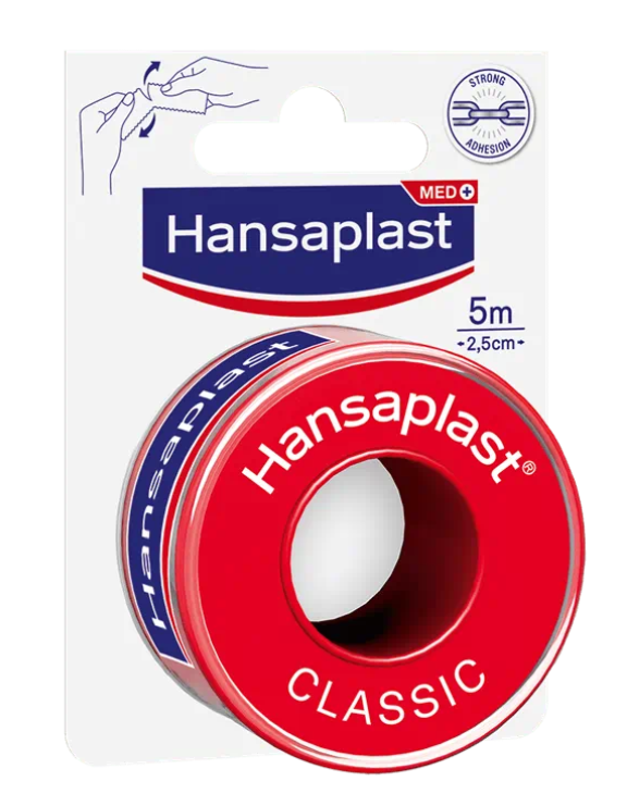 Hansaplast Fixeringstejp Classic 5m x 2,5 cm 1 st