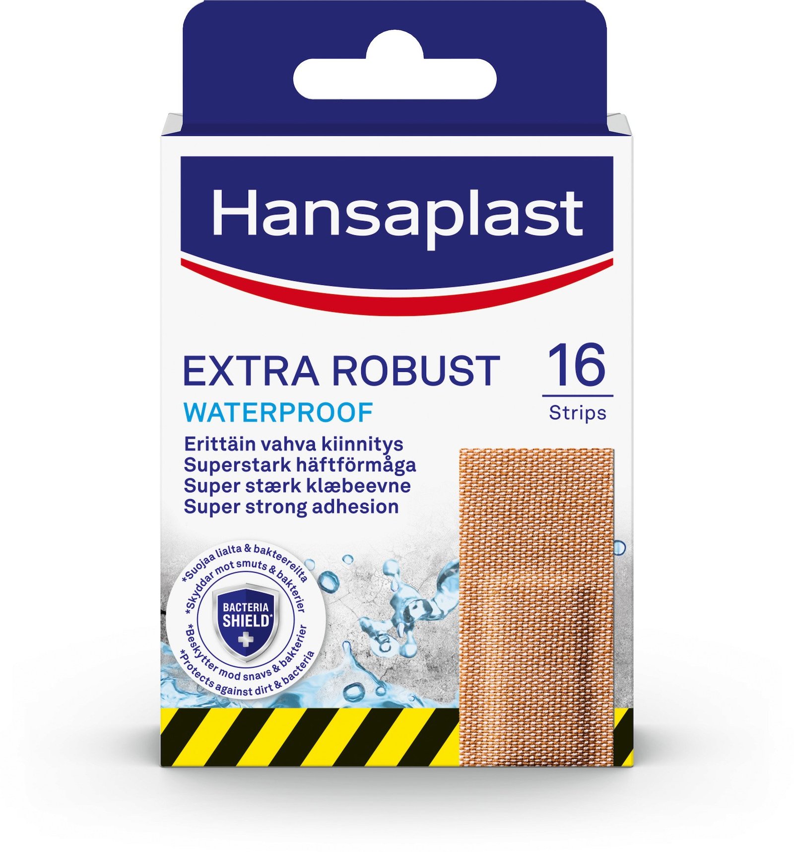 Hansaplast Extra Robust Plåster 16 st