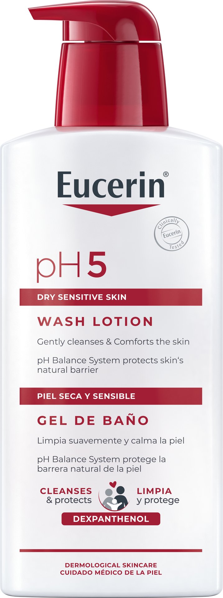 Eucerin pH5 Washlotion Parfymerad 400 ml