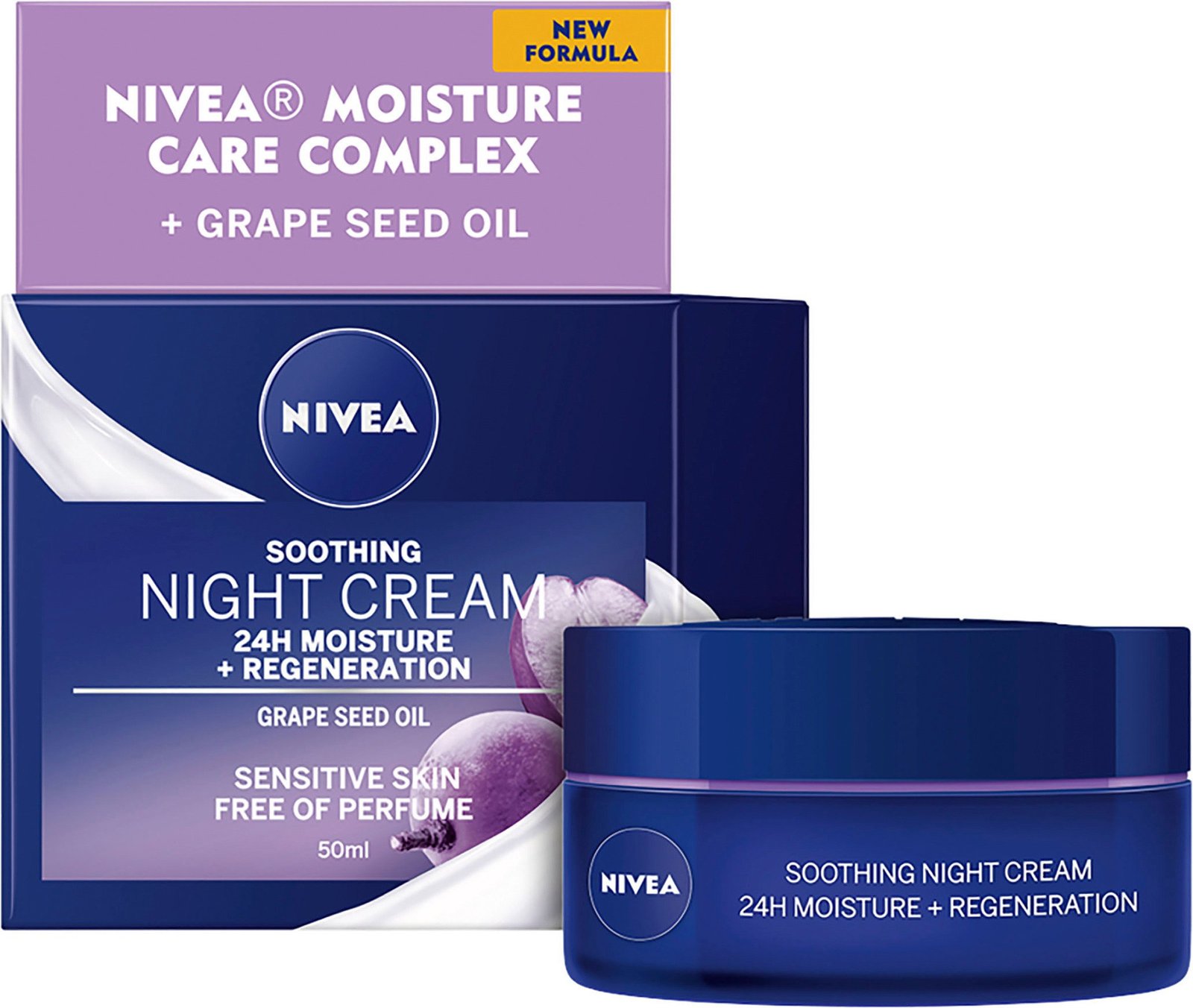 NIVEA Nattkräm Soothing Night Cream 50 ml