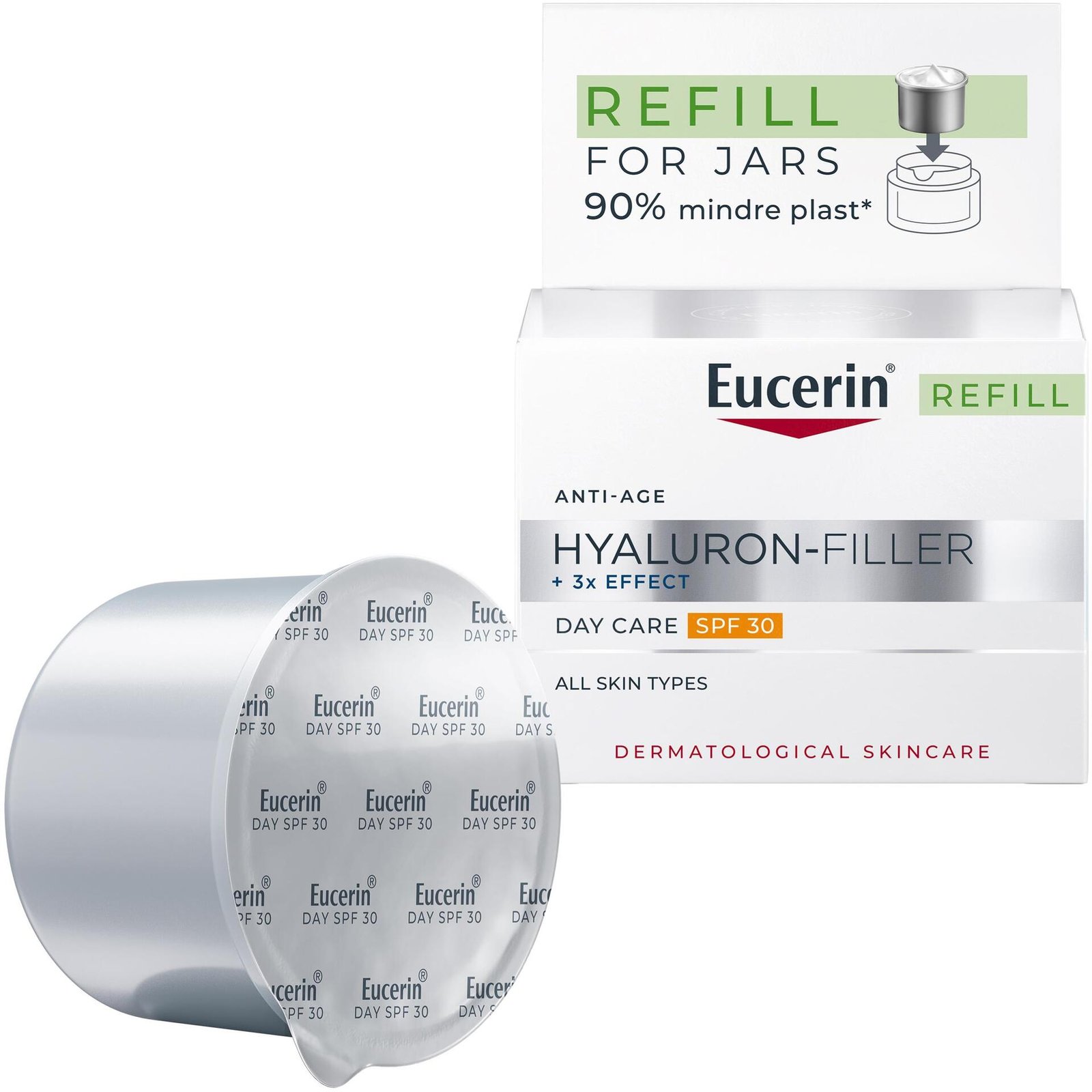 Eucerin Hyaluron-Filler +3x Effect Day Cream SPF30 Refill 50 ml