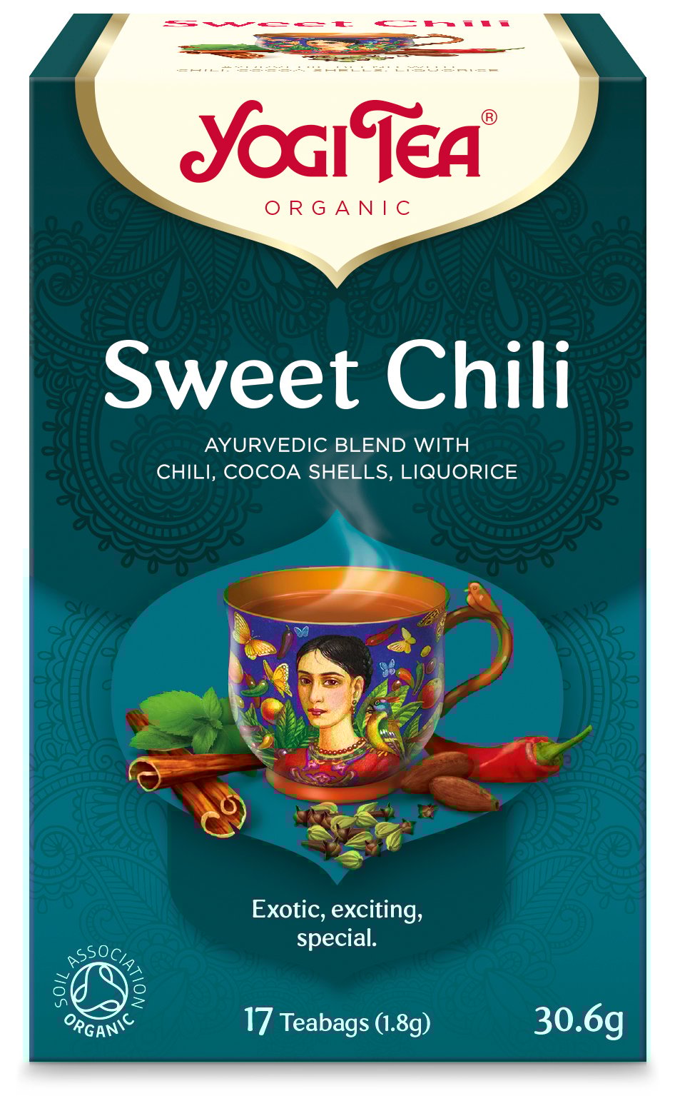 Yogi Tea Sweet Chili KRAV 17 påsar