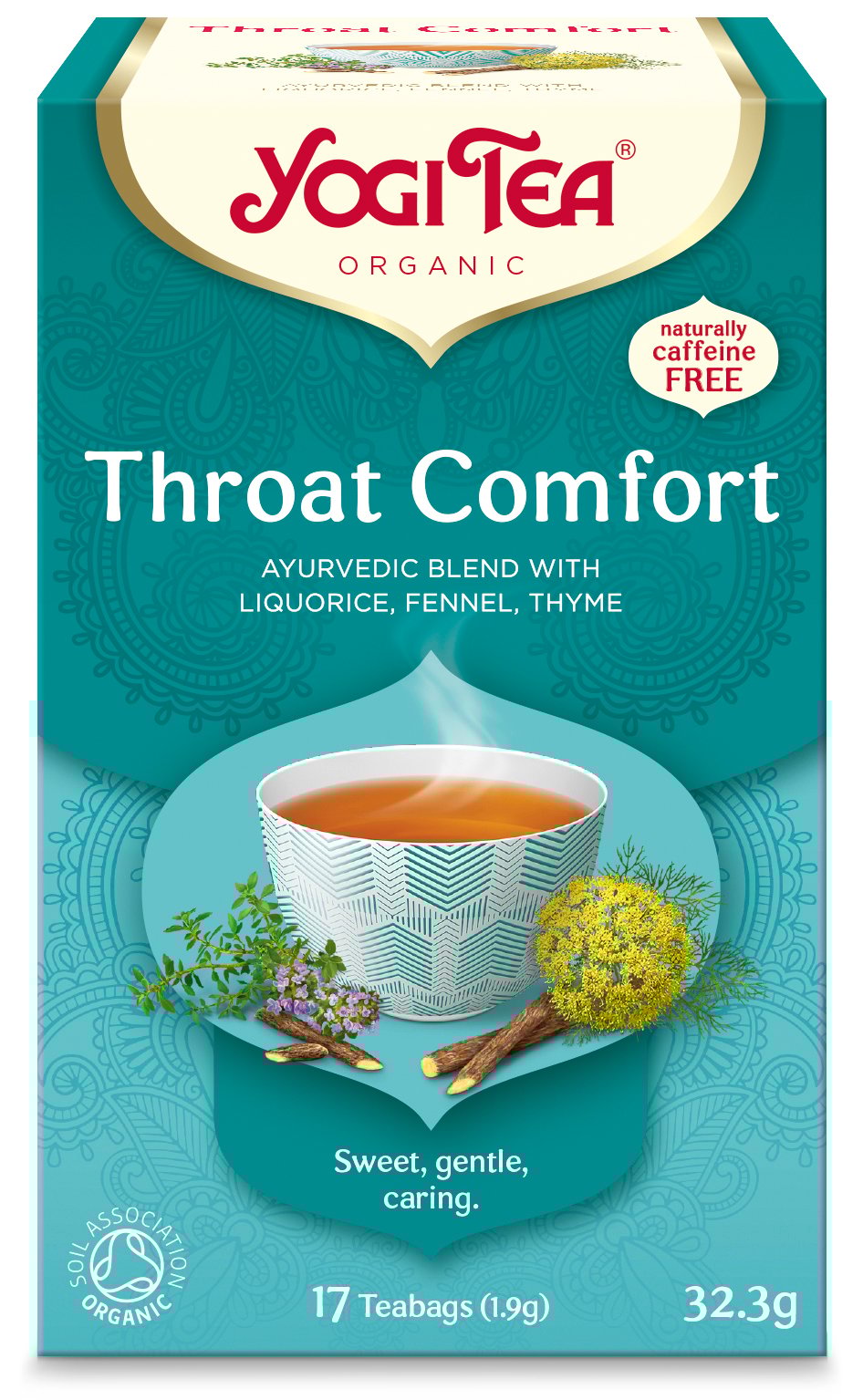 Yogi Tea Throat Comfort KRAV 17 påsar