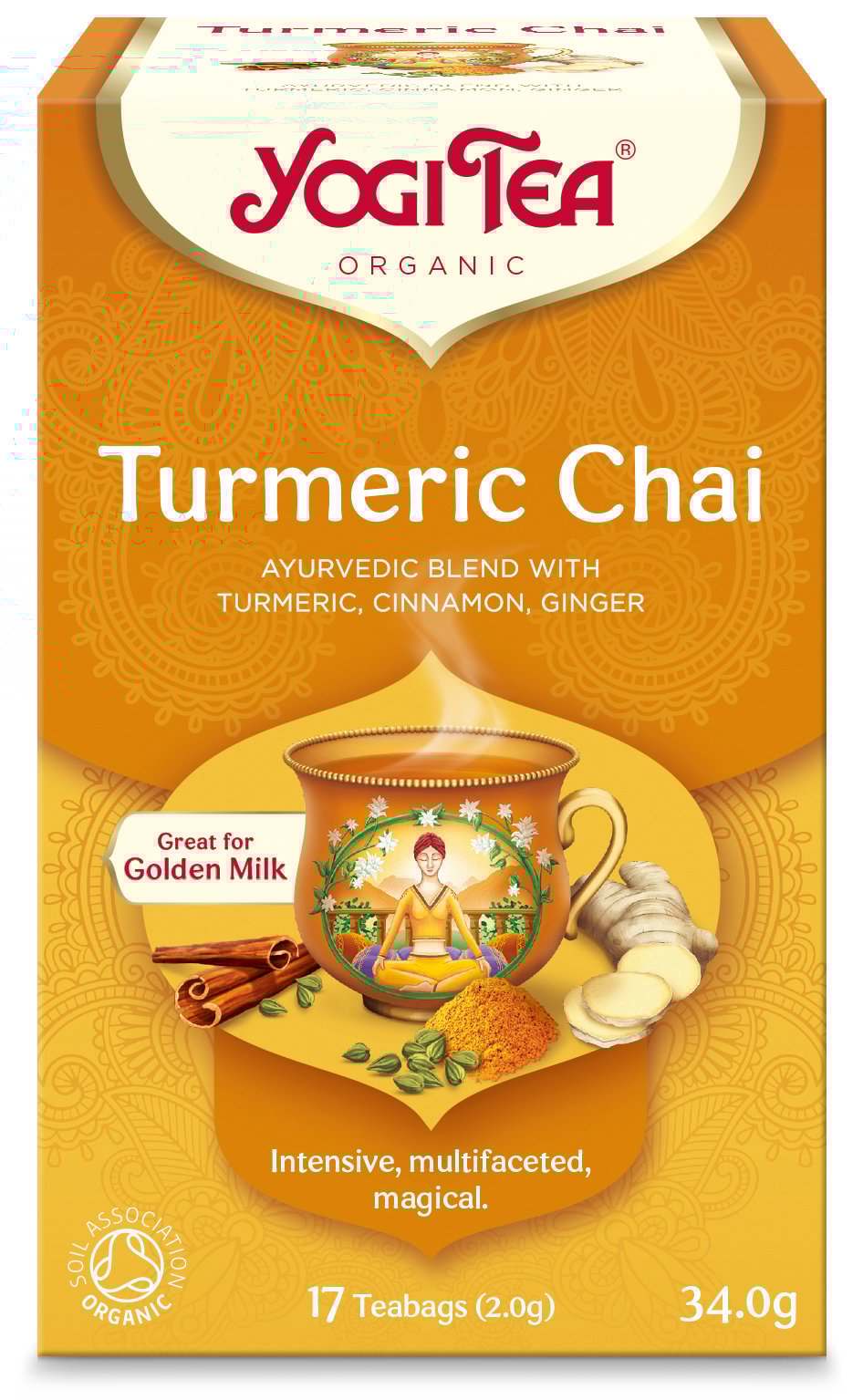 Yogi Tea Turmeric Chai 17 påsar