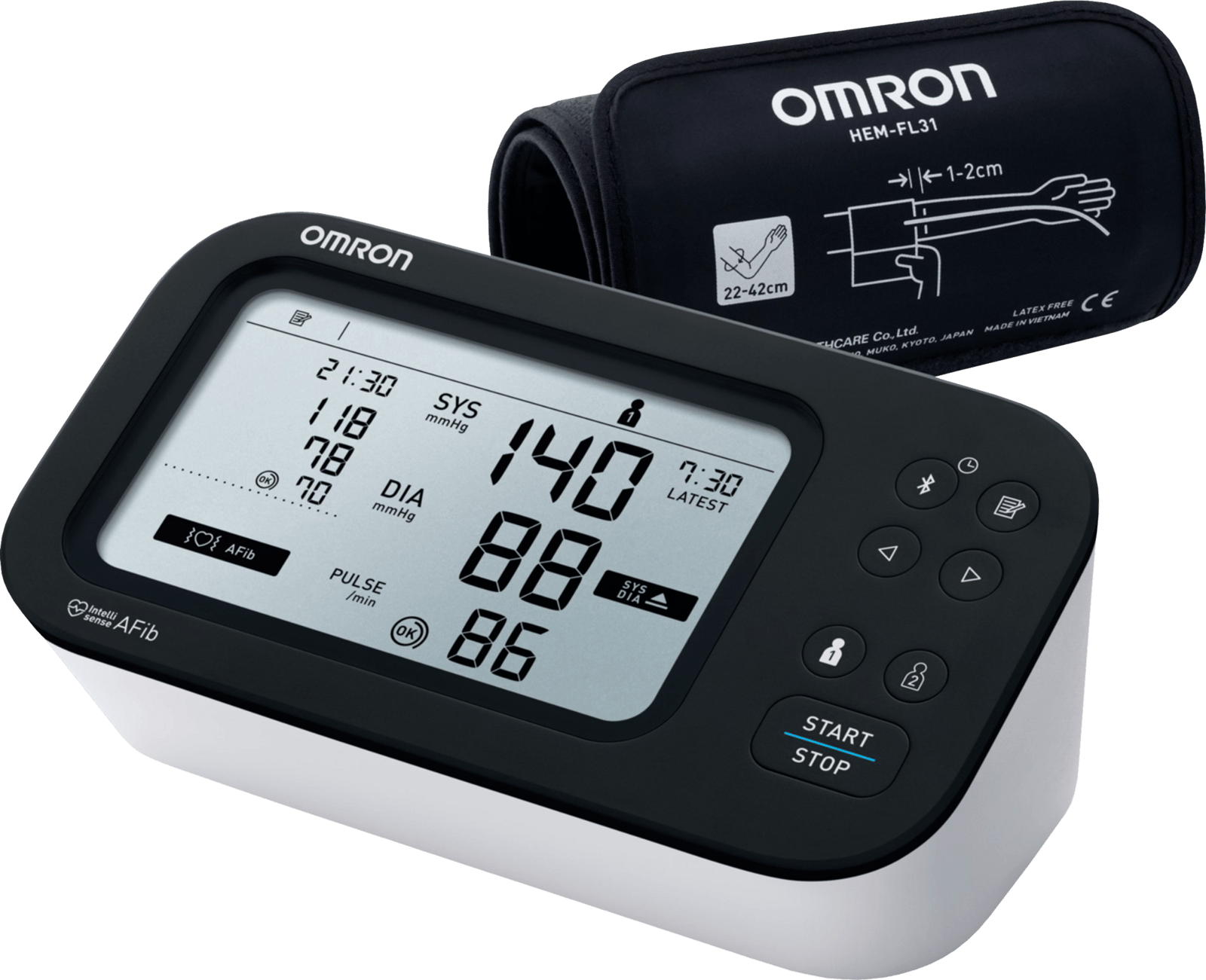 Omron Blodtrycksmätare M7 AFib