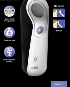 Braun BNT300 Panntermometer