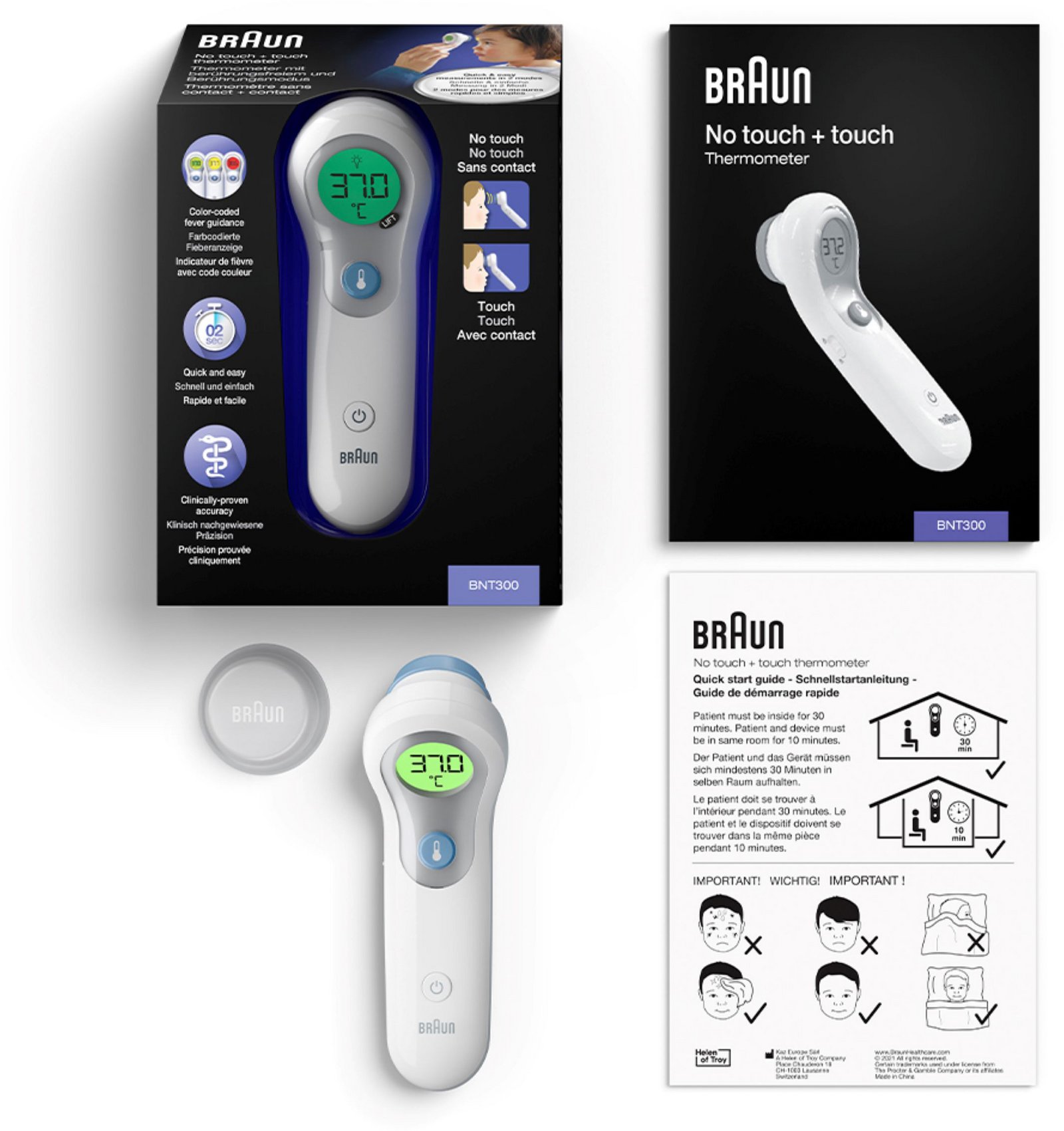 Braun BNT300 Panntermometer