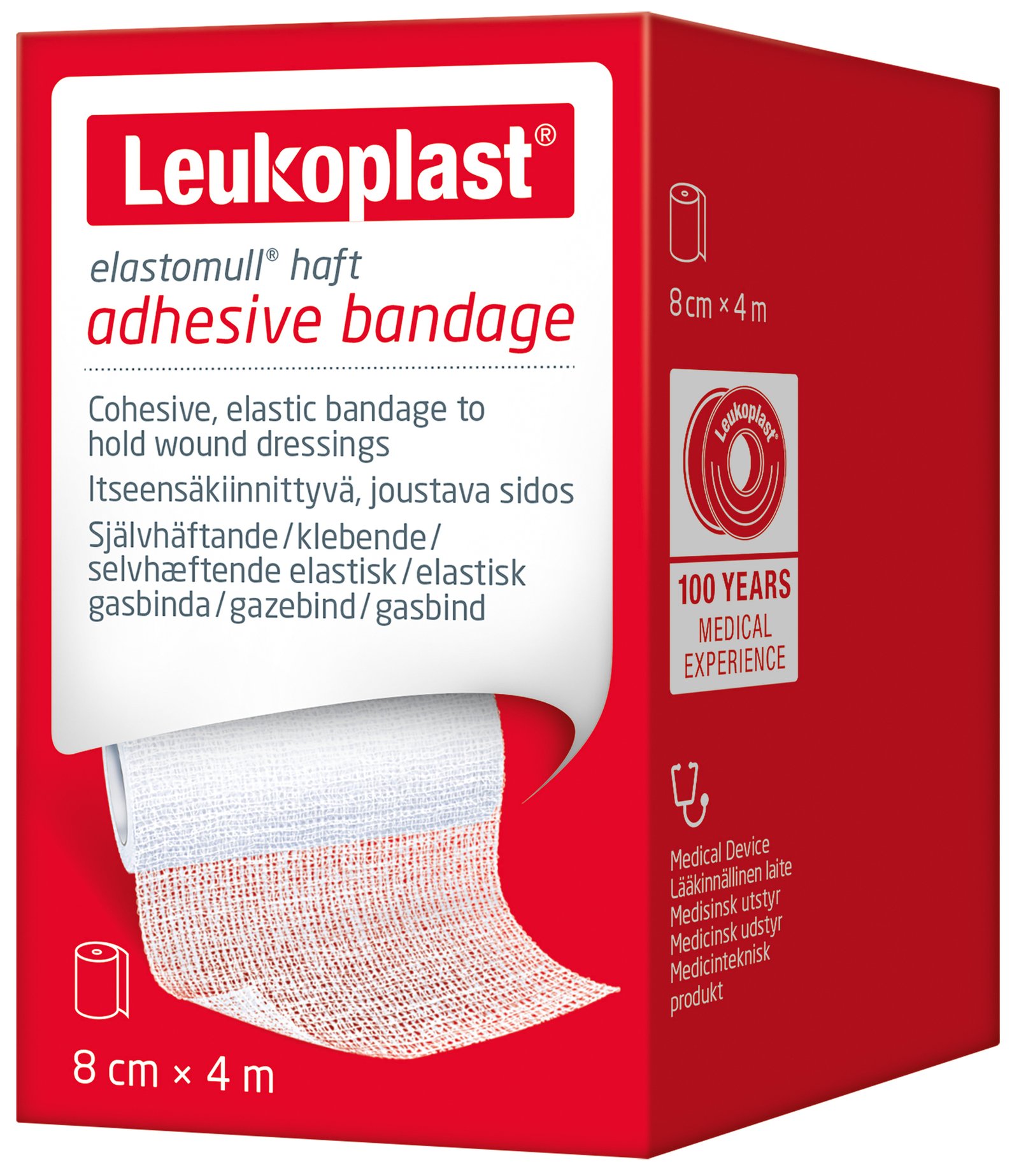 Leukoplast Elastomull Haft 8 cm x 4m