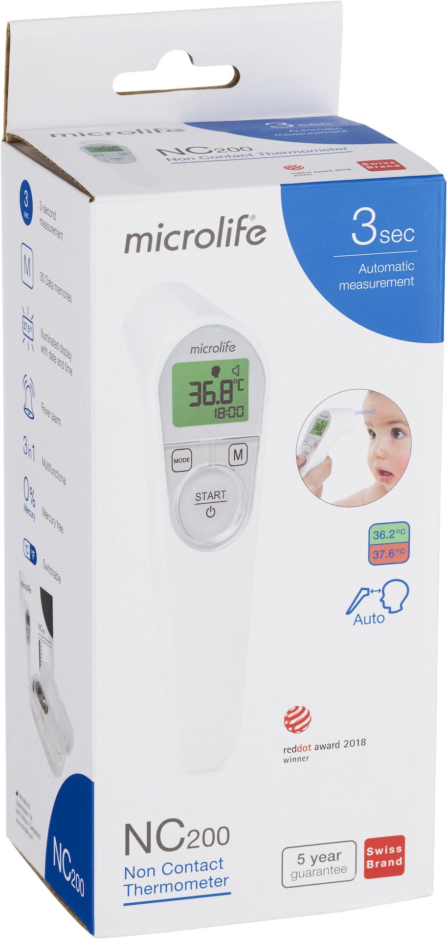 Microlife Non Contact termometer