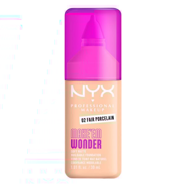 NYX Professional Makeup Make Em Wonder Foundation 01 Pale 30 ml
