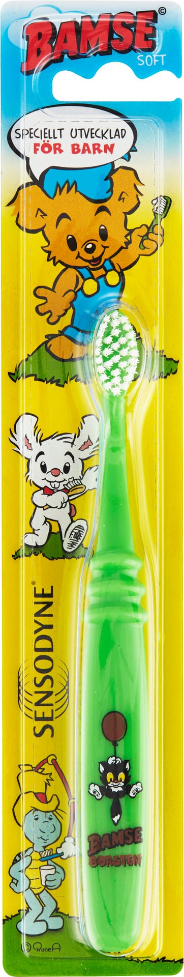 Sensodyne Bamse Tandborste 0-6 år 1 st - Olika färger