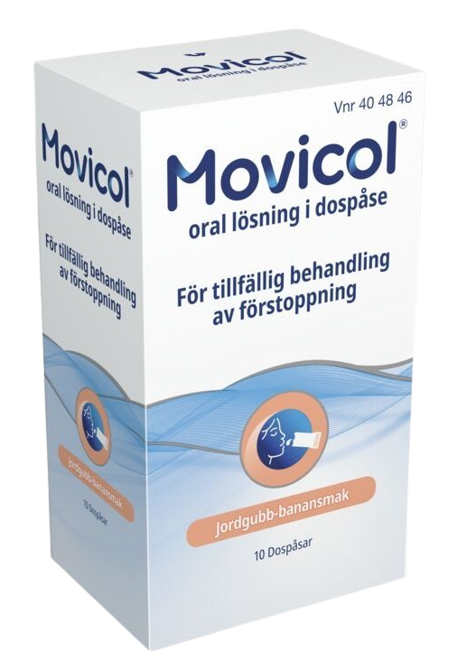 Movicol Vid Tillfällig Förstoppning Oral Lösning 10 dospåsar