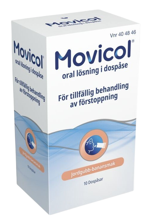 Movicol Vid Tillfällig Förstoppning Oral Lösning 10 dospåsar