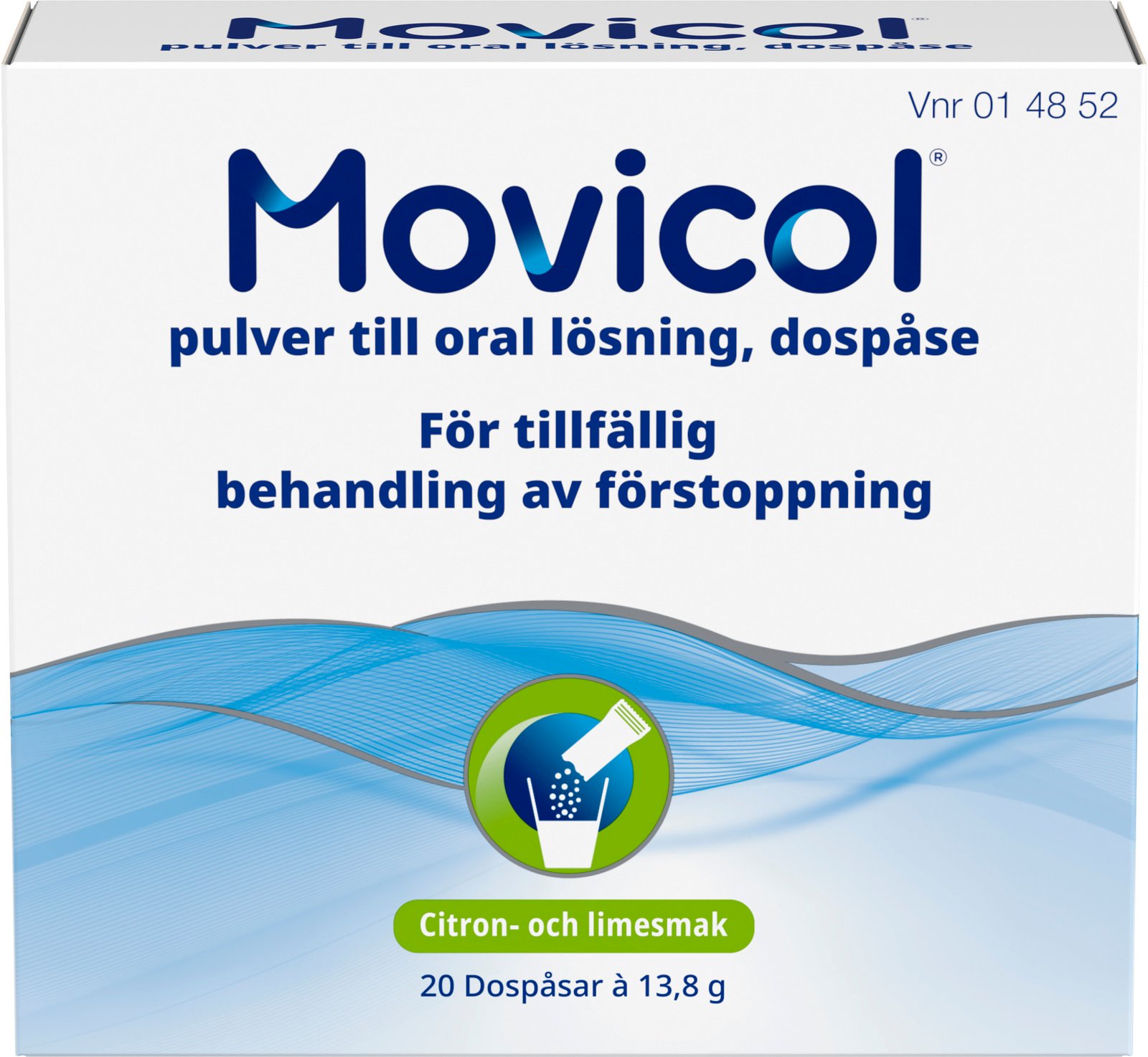 Movicol Pulver till oral lösning 20 dospåsar