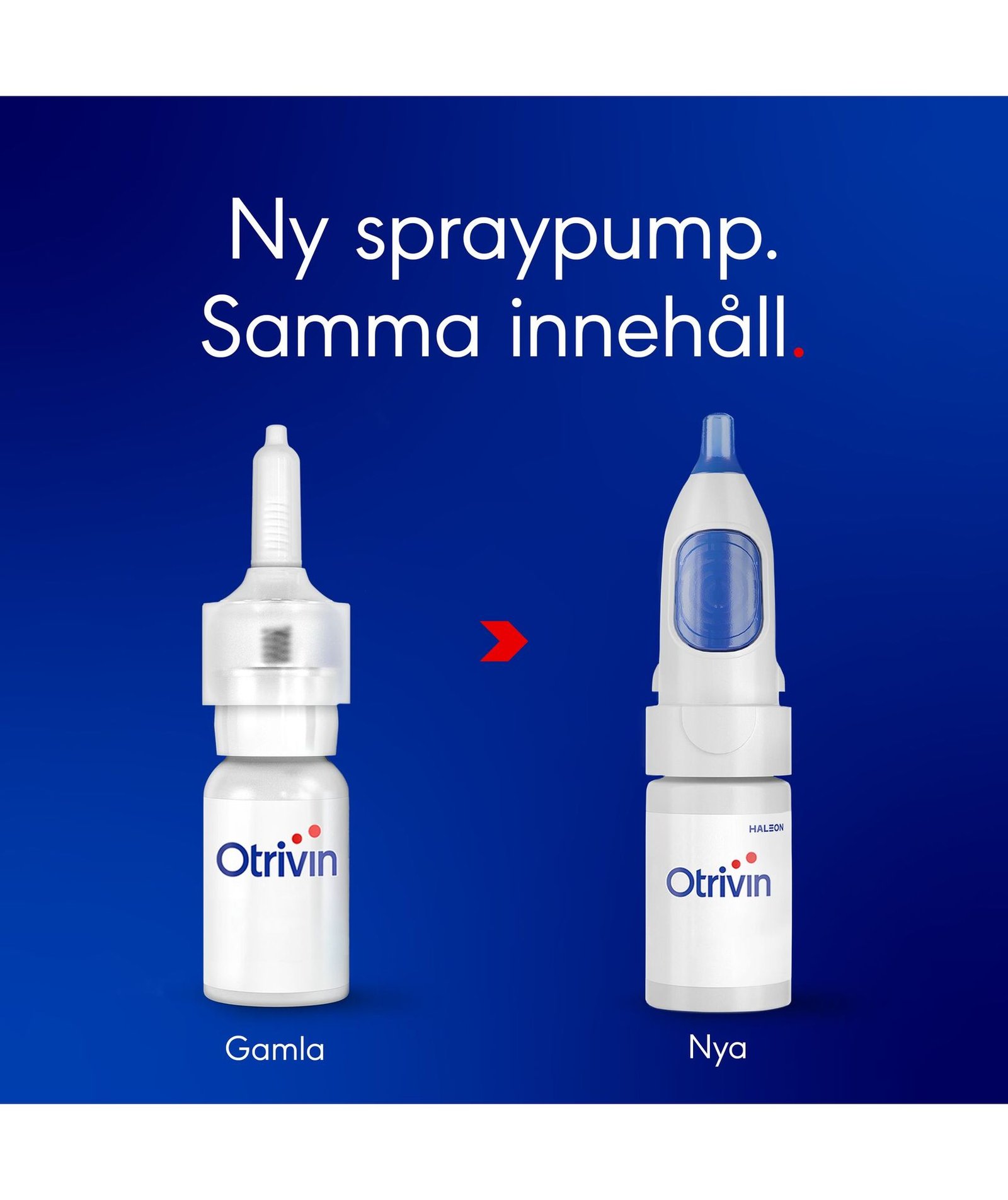 Otrivin Menthol nässpray, lösning 1 mg/ml 10 ml