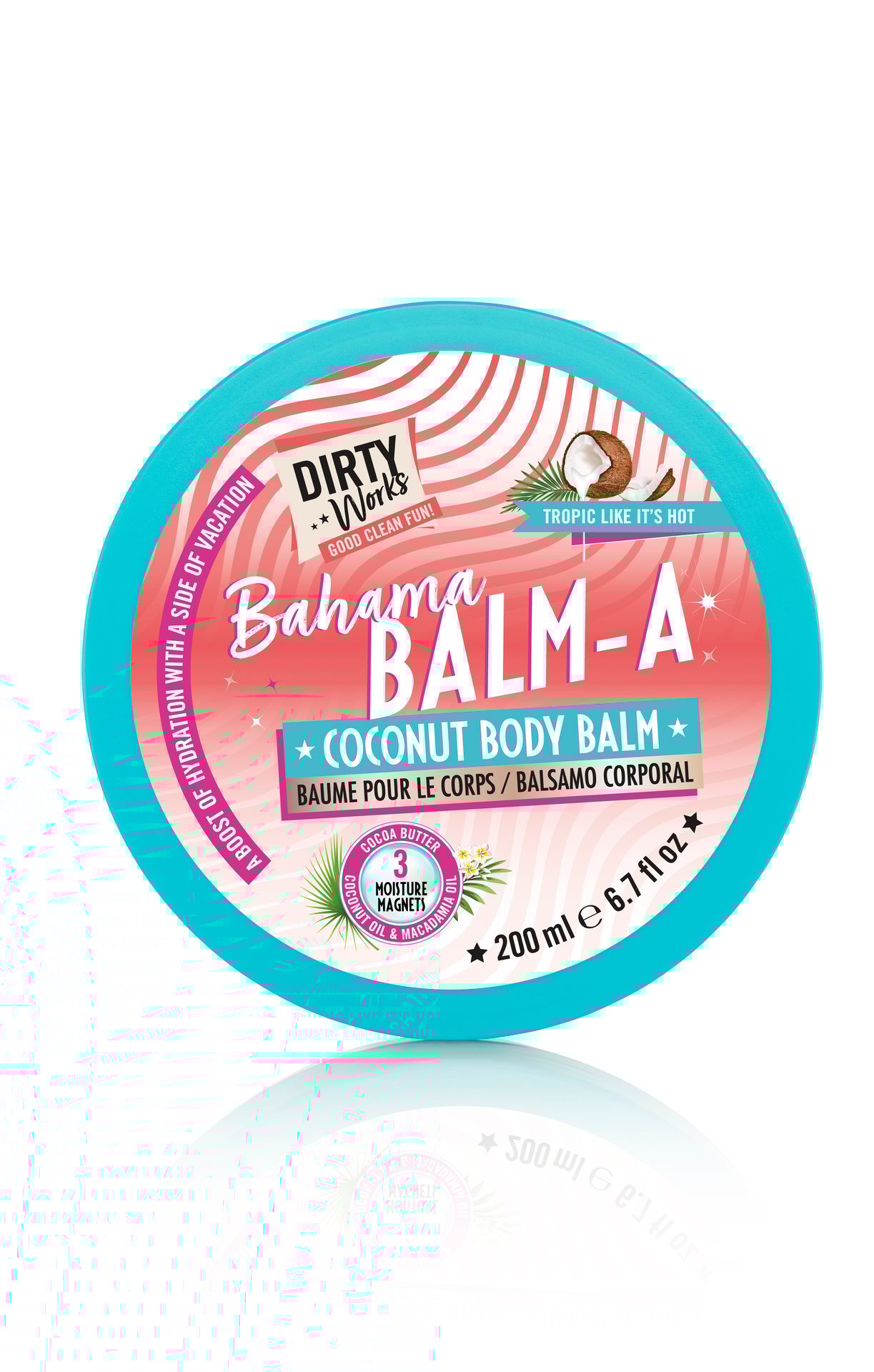 Dirty Works Bahama Balm-A Coconut Body Balm 200 ml