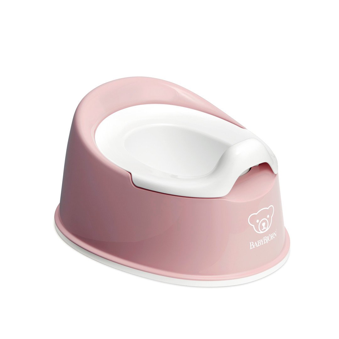 BabyBjörn Smart Potta Blekrosa/Vit