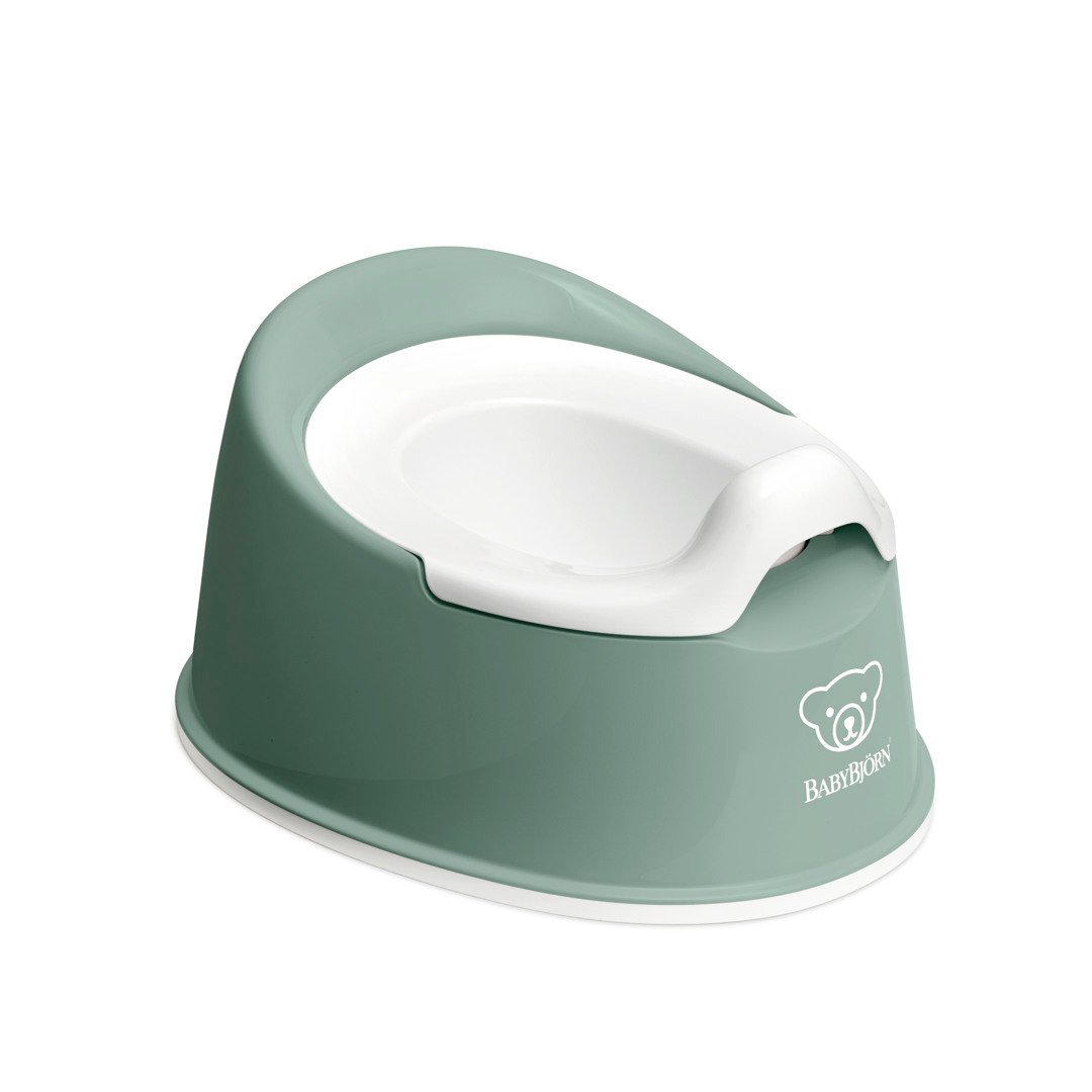 BabyBjörn Smart Potta Grågrön/Vit