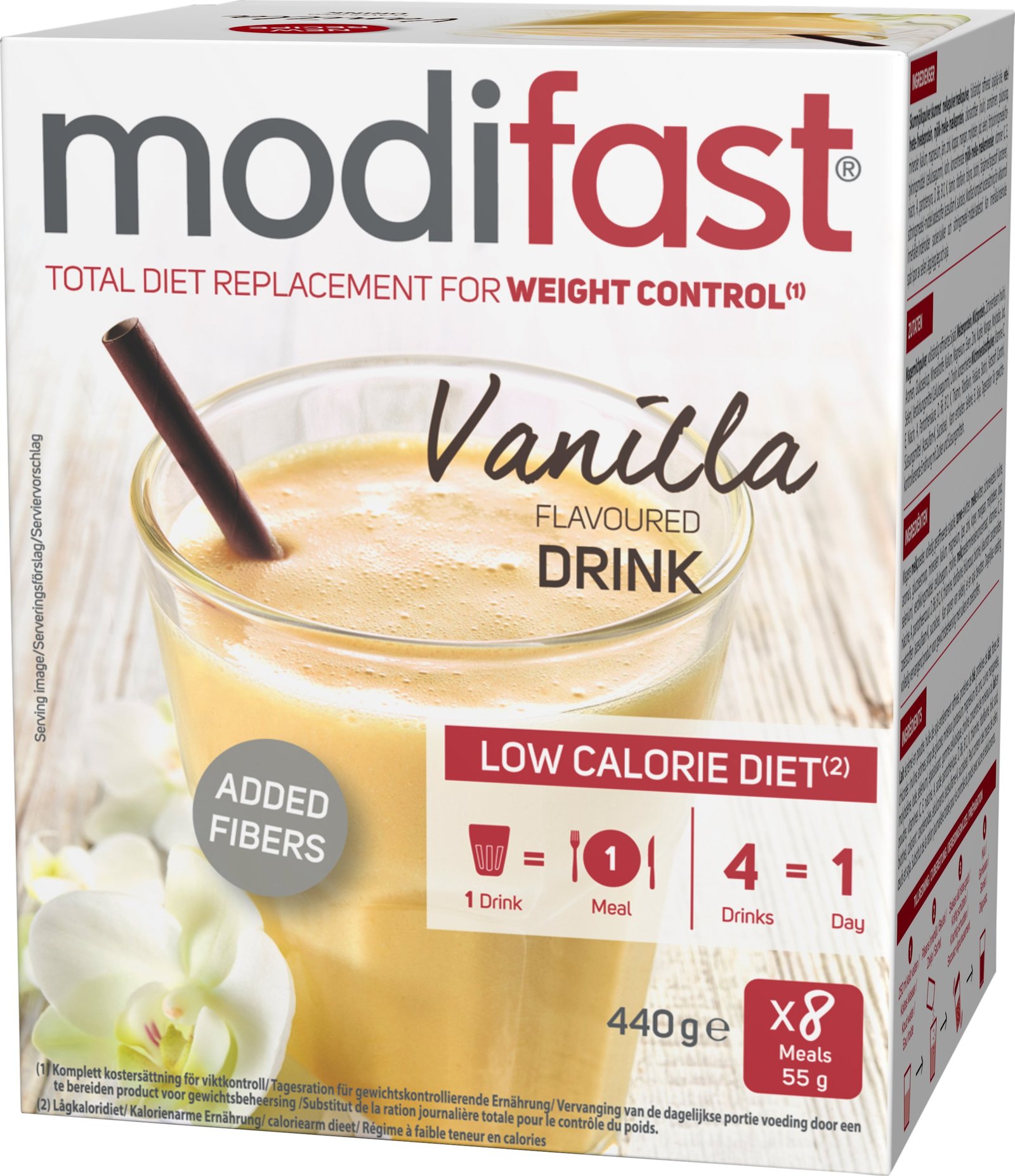 Modifast LCD Vanilla Flavoured Drink 8 x 55 g