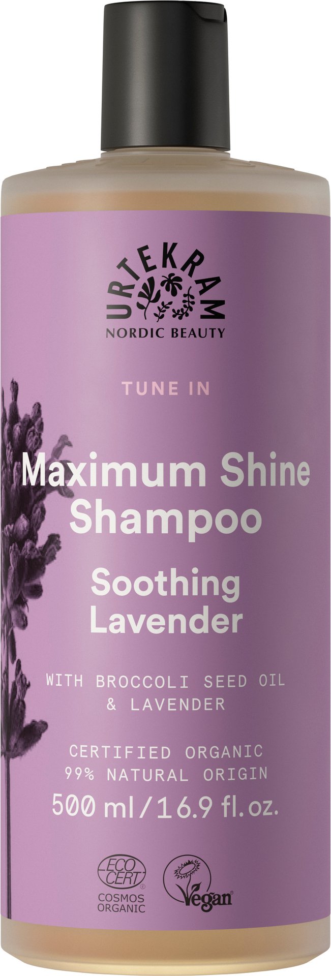 Urtekram Beauty Tune In Soothing Lavender Shampoo Organic 500 ml