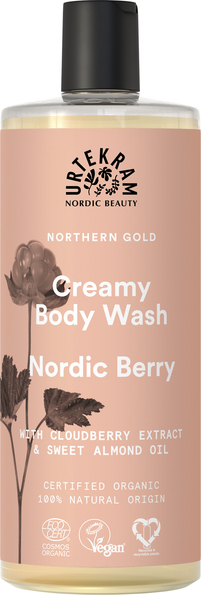 Urtekram Beauty Nordic Berry Creamy Body Wash 500 ml