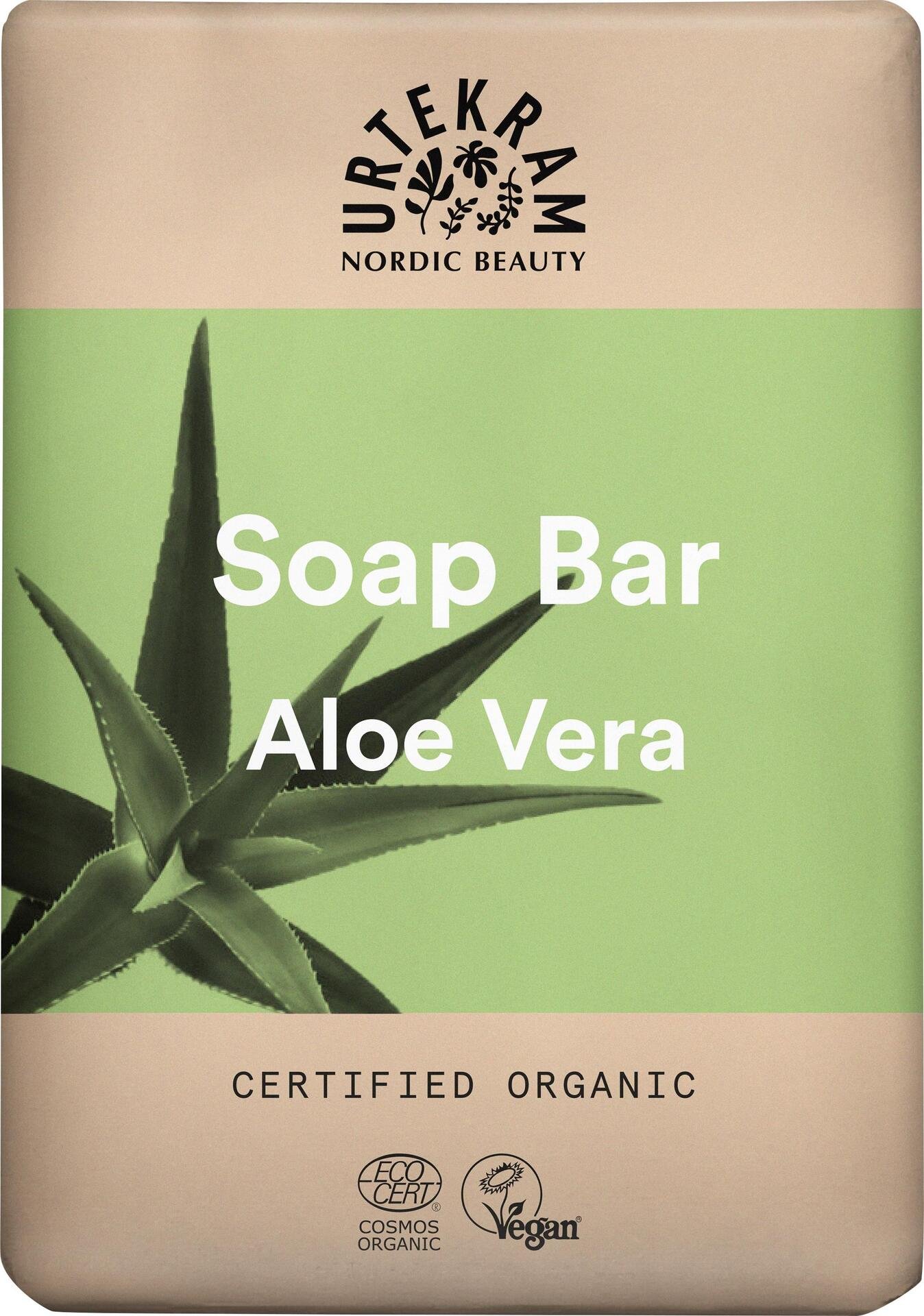 Urtekram Beauty Aloe Vera Soap Bar 100 g