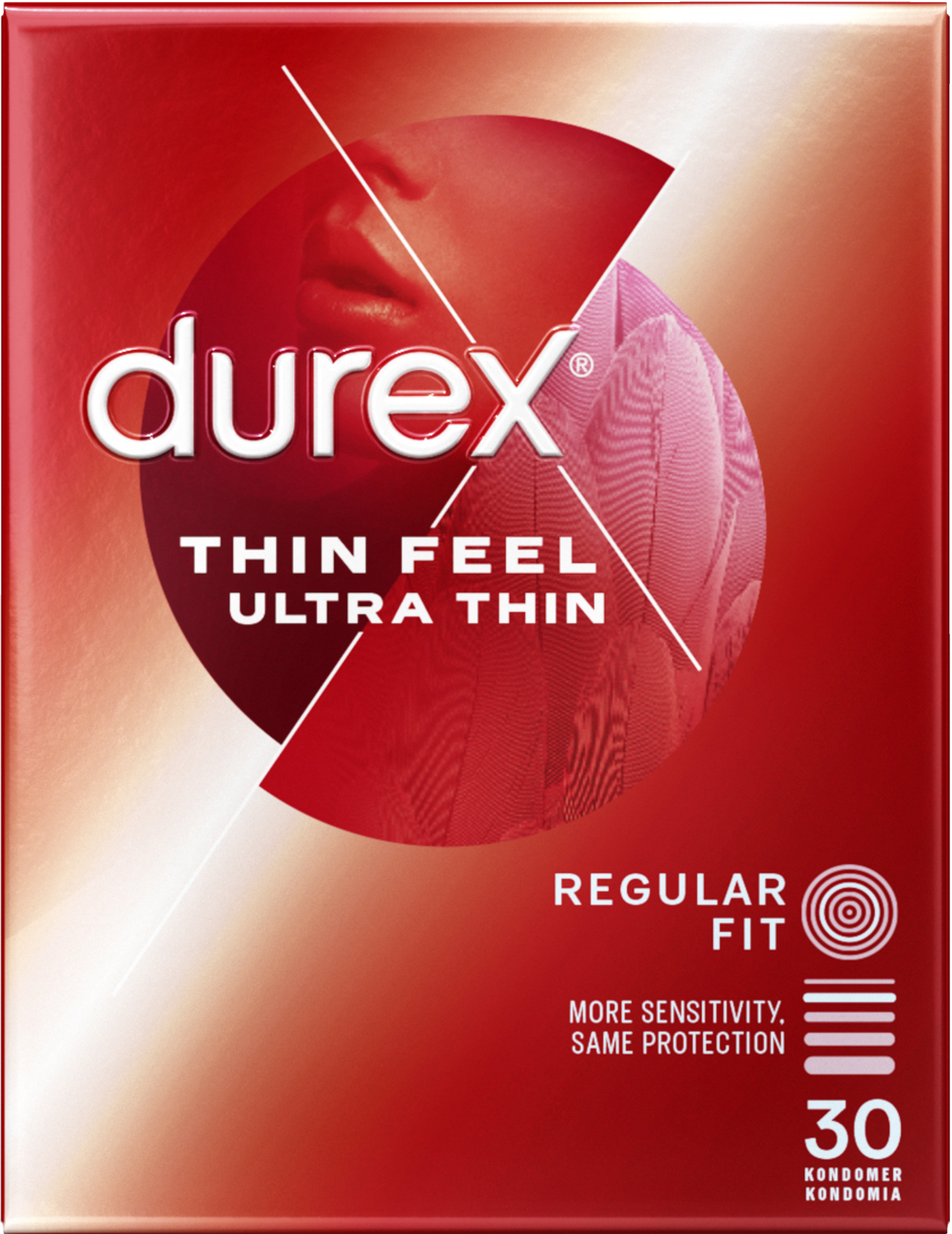 Durex Thin Feel Ultra Thin Kondomer 30 st