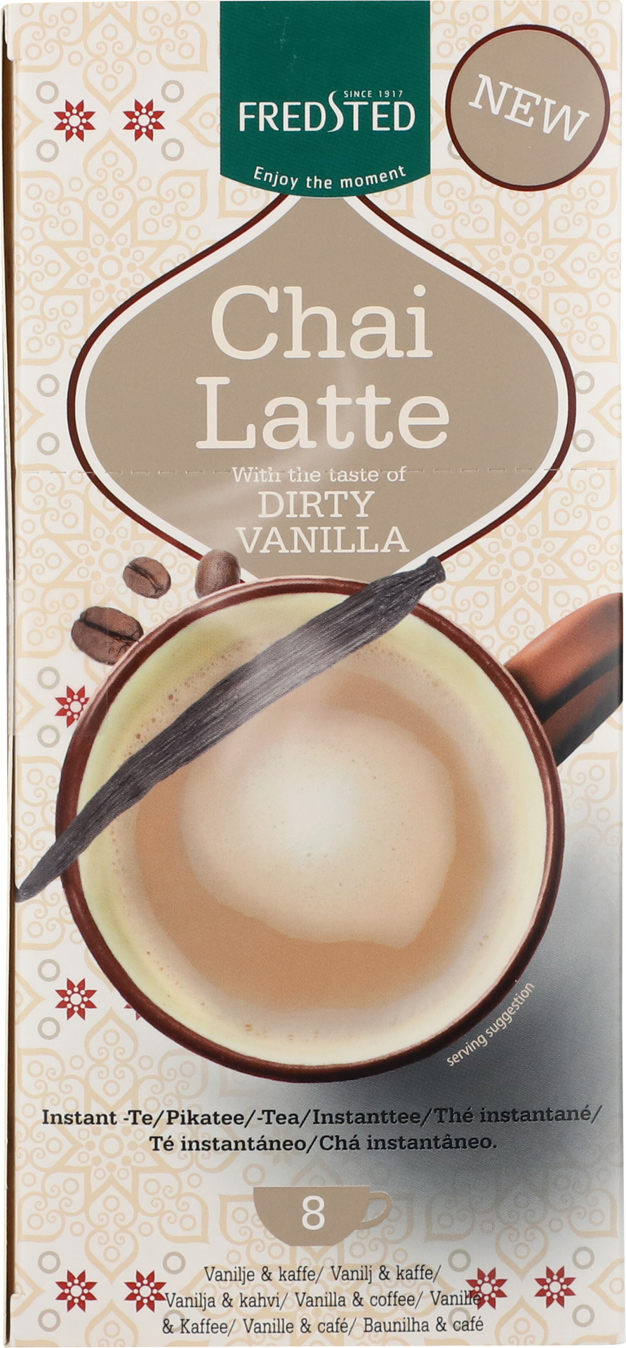 FREDSTED Chai Latte Dirty Vanilj 8 st
