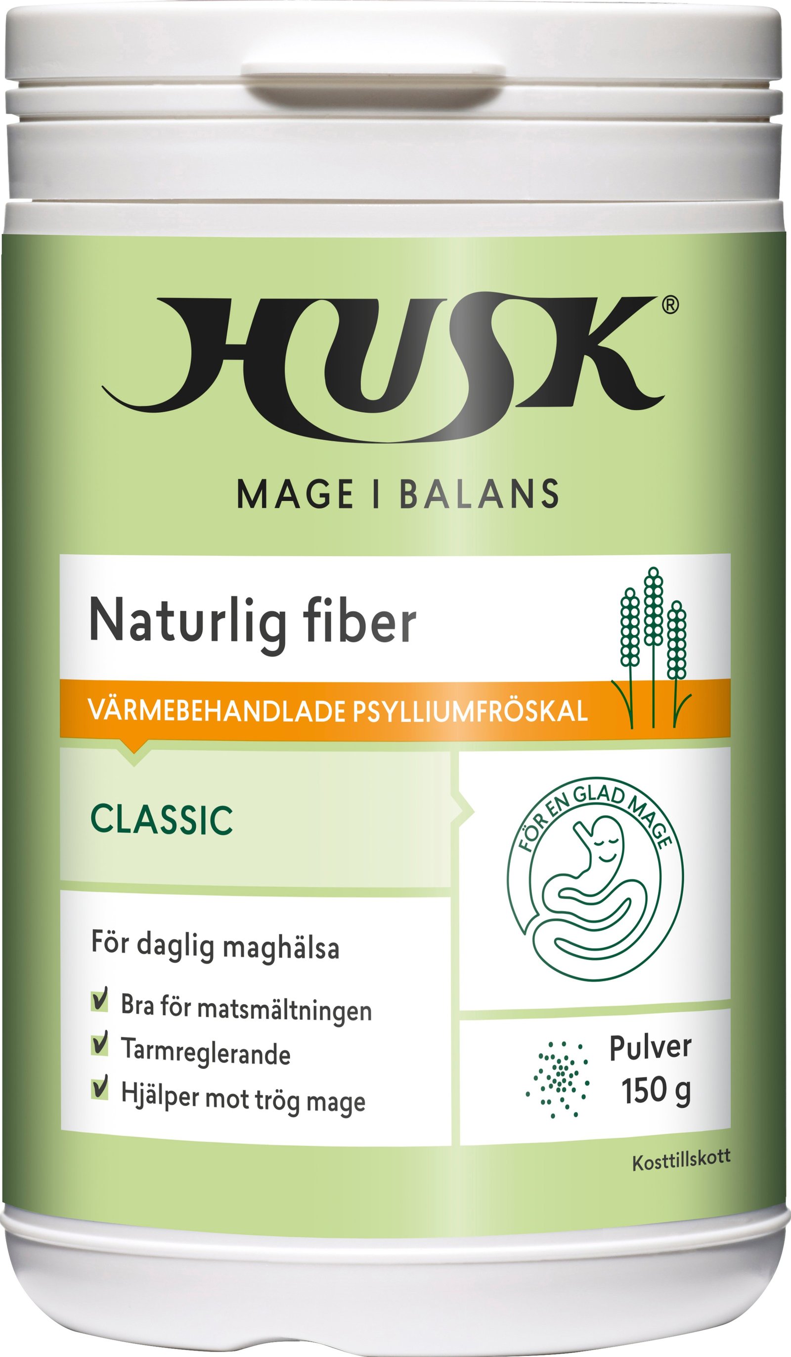 Husk Mage I Balans Naturlig Fiber Classic 150 g